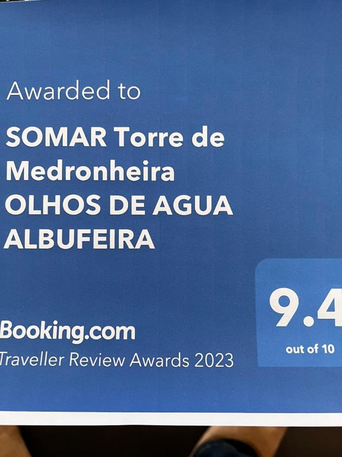 Somar Torre De Medronheira Olhos De Agua Albufeira Lägenhet Exteriör bild